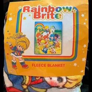 Rainbow Brite 50” x 60” Fleece Throw Blanket